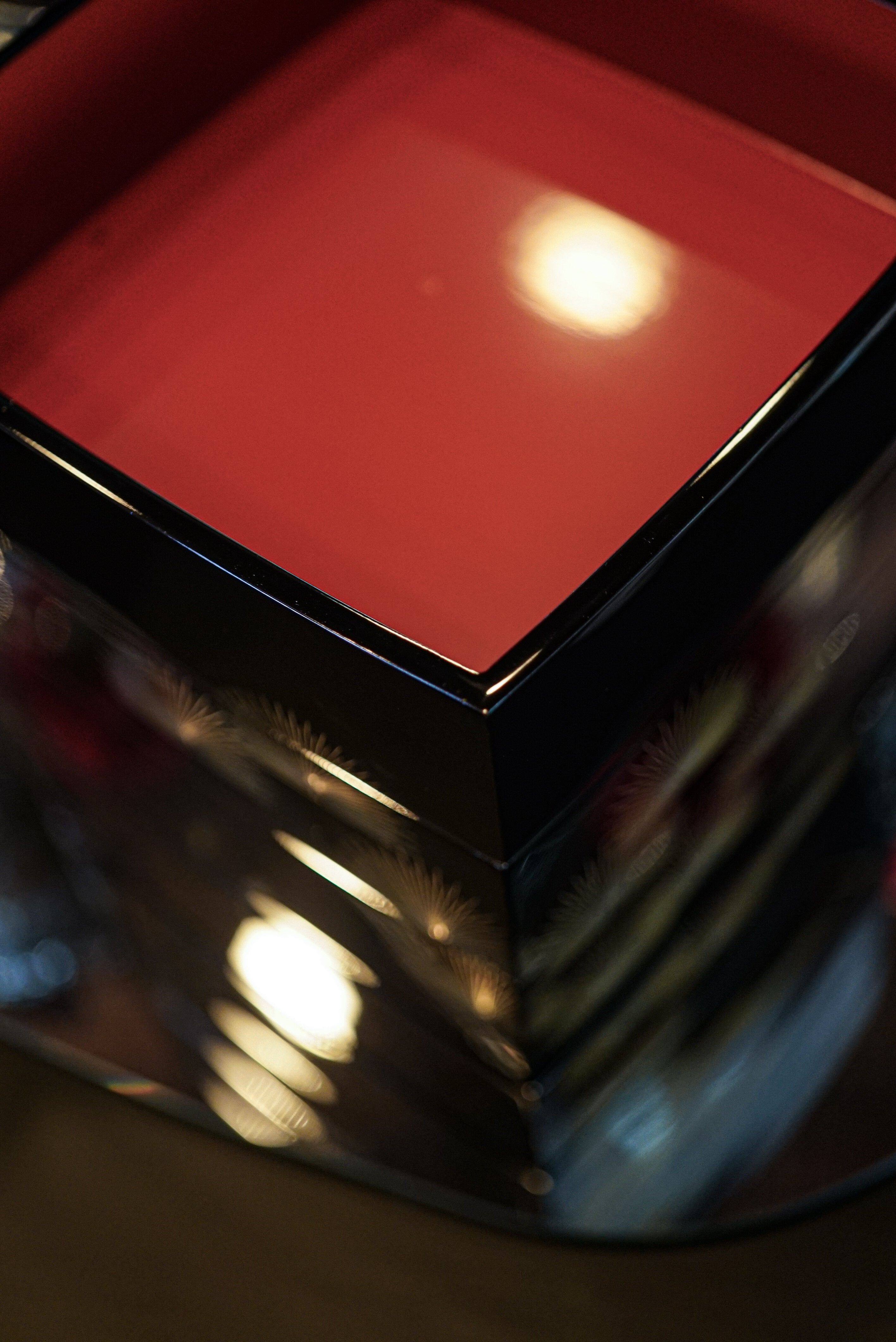 M:Wajima Lacquerware Jubako with Chikin and Kotobuki-matsuba
