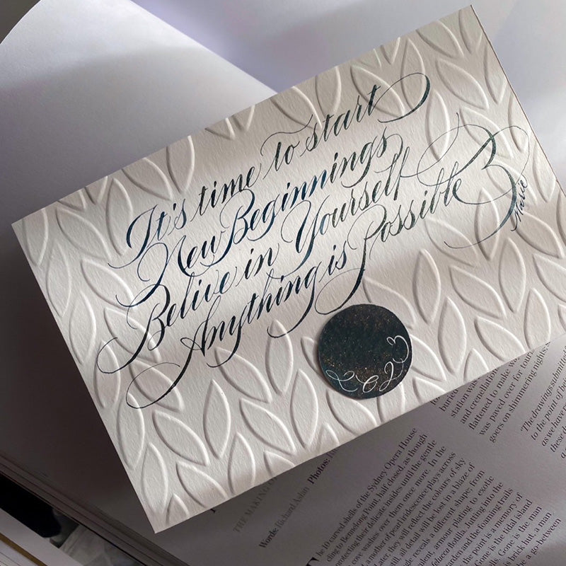 【 想いを言葉に 】言葉をカタチに、設る