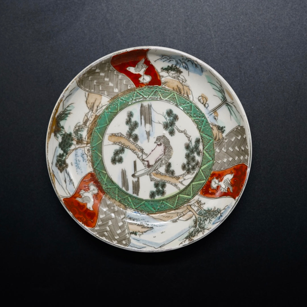 京焼皿 明治
