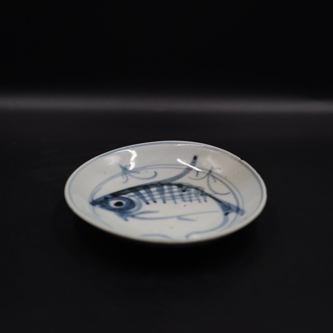 古染付 双魚