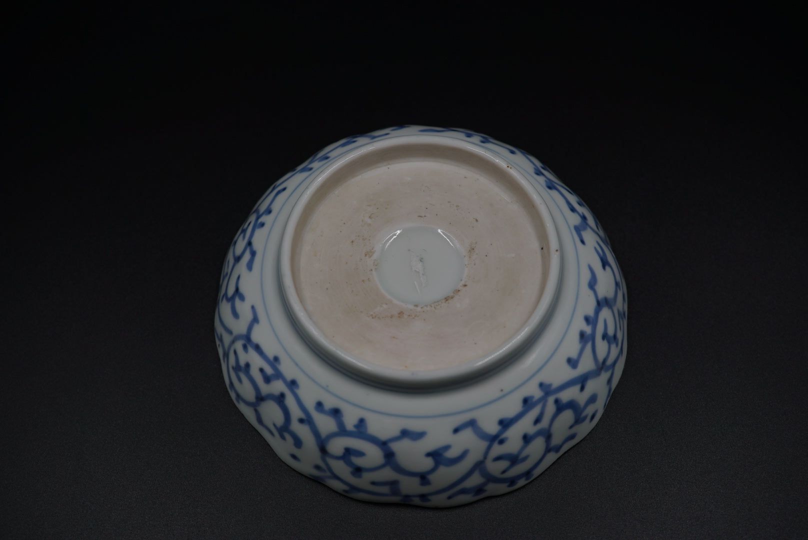 染付 花唐草