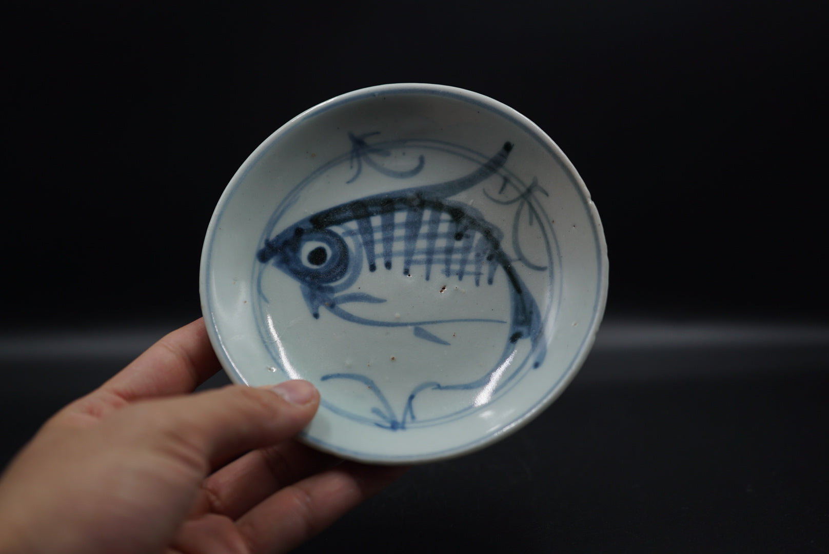 古染付 双魚
