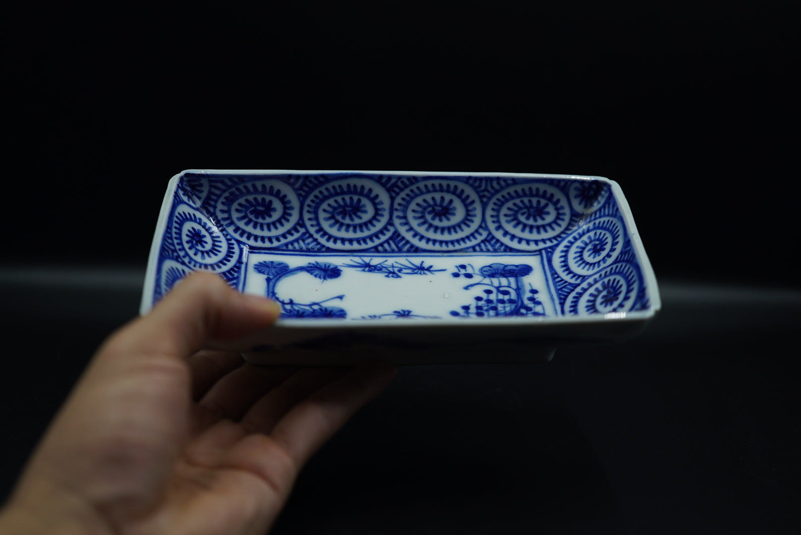 伊万里 蛸唐草 長皿