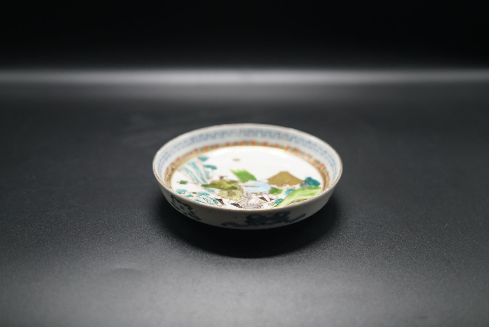 古伊万里 色絵付 小皿
