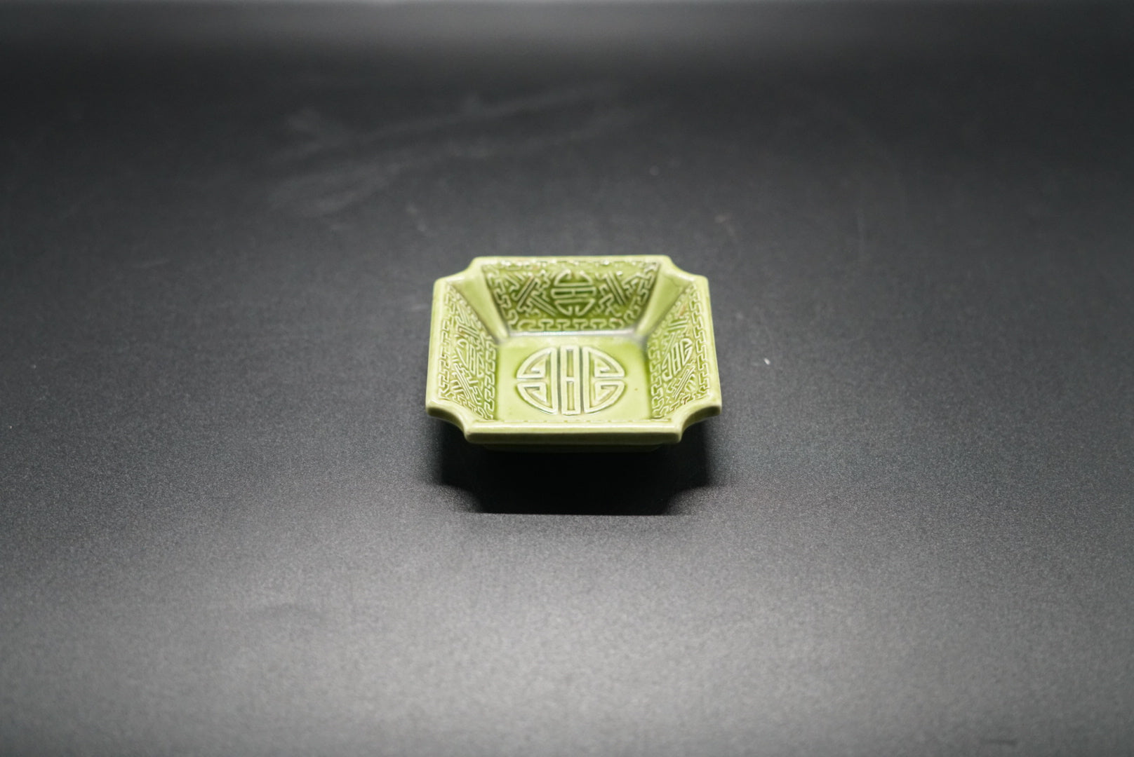珉平 角皿 江戸