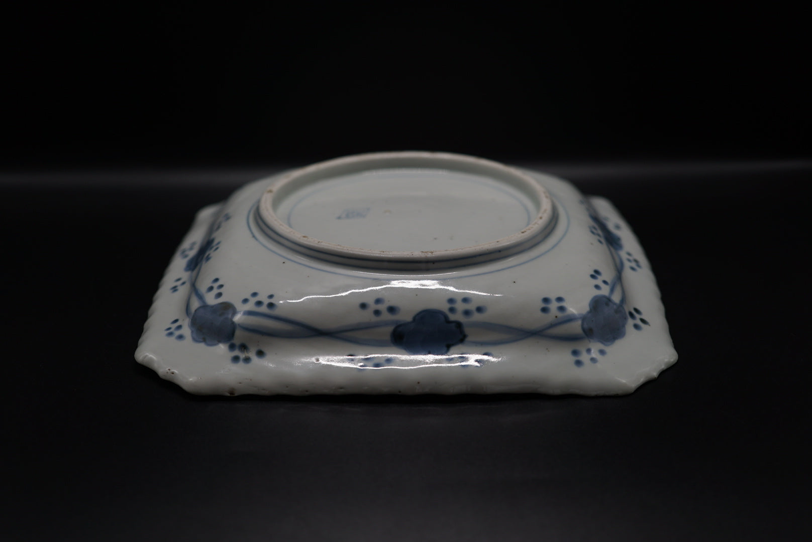 染付 角皿