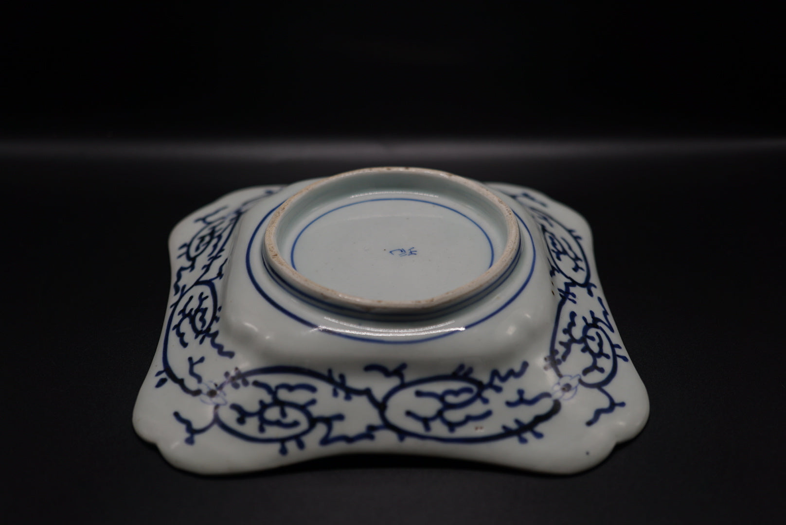 染付 角皿