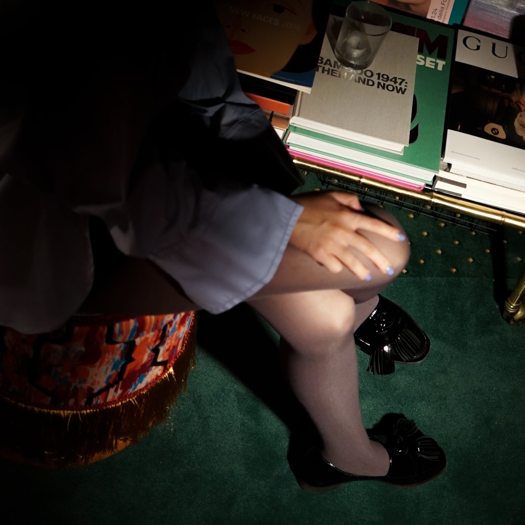 受注生産】Babouche エナメル Dance